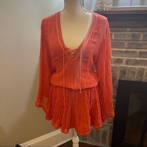 Free people- Jen’s Pirate Booty Chance Mini Dress